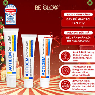  Gel giảm mụn dưỡng ẩm da ACTIDEM Derma Gel 18gr   40gr - Be Glow Beauty 