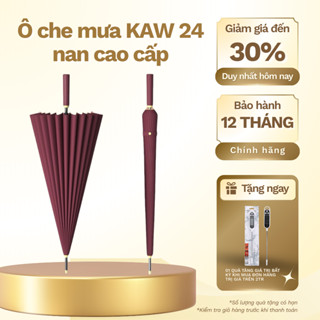 Ô che mưa KAW 24 nan bằng thép bản cao cấp siêu chắc chắn - Chống thấm nước và tia UV hiệu quả