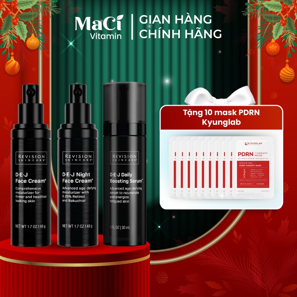 Kem dưỡng Face Cream Revision Serum Boosting Tái tạo trẻ hoá toàn diện Revision Skincare