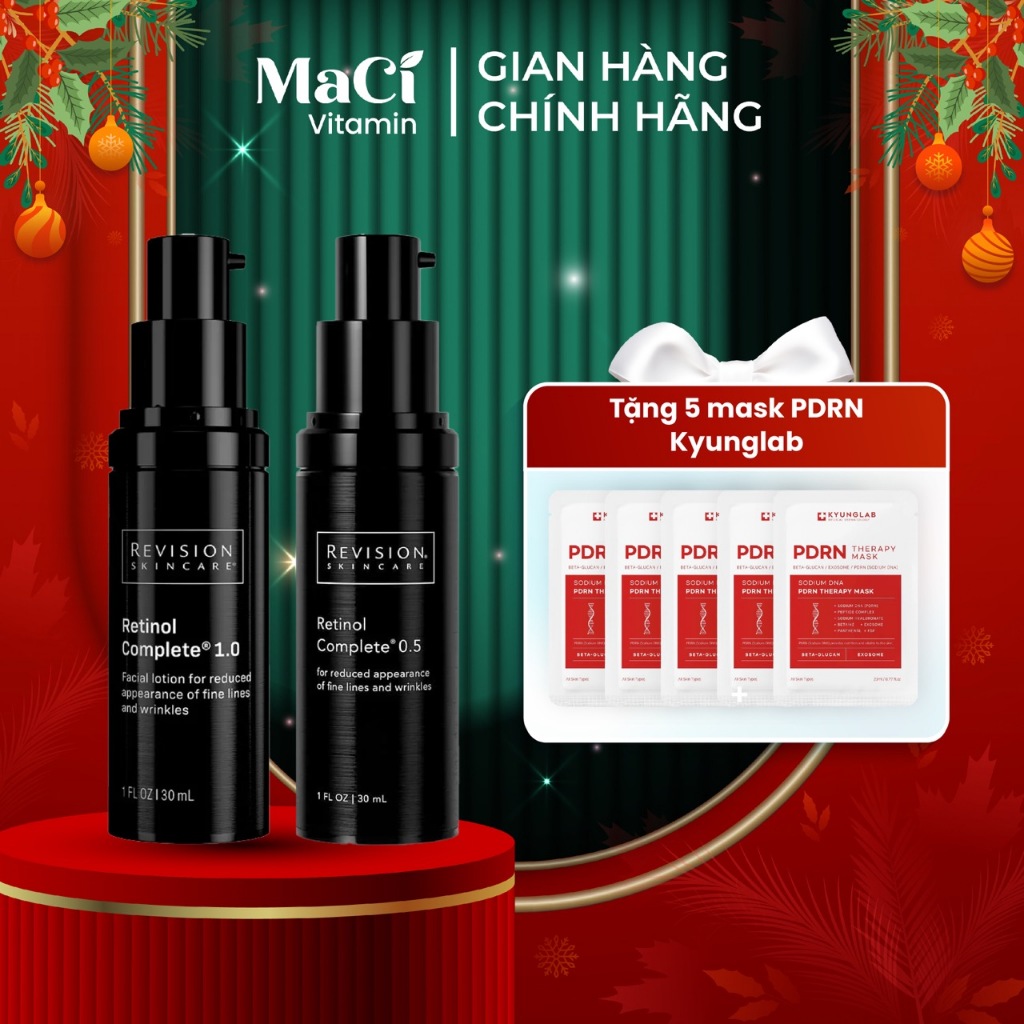 Retinol Revision Trẻ hoá và cải thiện nếp nhăn Revision Skincare Retinol Complete