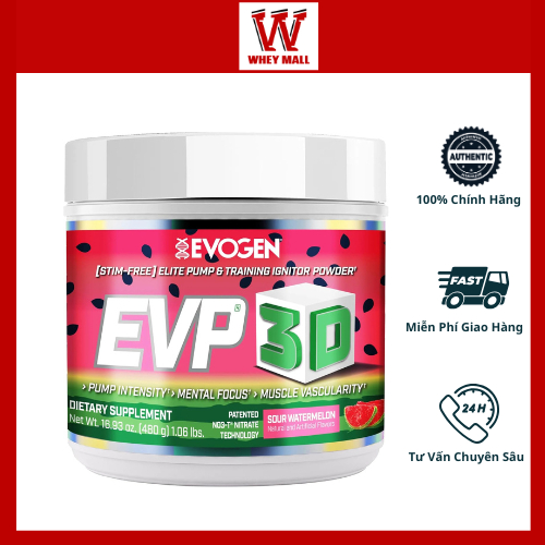 Evogen Evp Extreme 40 lần dùng Hỗ trợ tập luyện thể thao CHÍNH HÃNG BBT