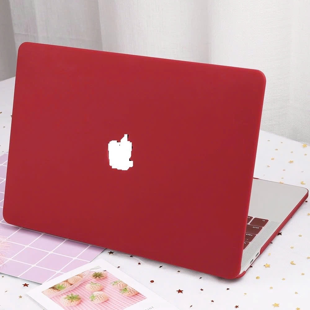 Ốp Mácbook Màu Đỏ đô pro14 A2442/A2779/A2992/A2918 ( mới 100% thanh lý tồn kho )