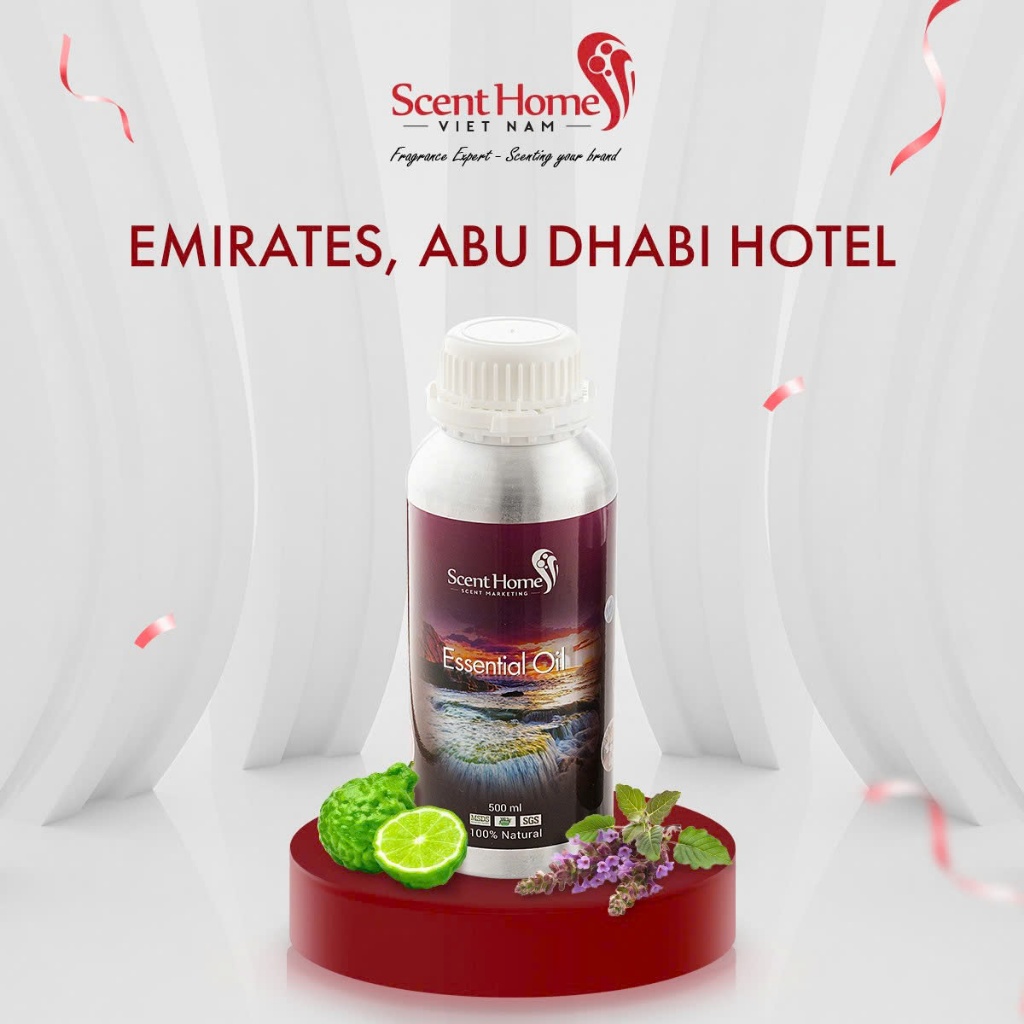 [Chính hãng] Tinh dầu Emirates, Abu Dhabi Hotel 7* - Scent Homes (Emirates, Abu Dhabi Hotel 7* - 50m