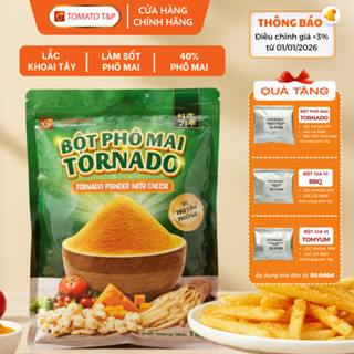  Bột phô mai lắc Tornado bột phô mai Hàn Quốc lắc khoai tây làm sốt phô mai Gói 1kg-Tomato T&P NPP 