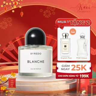  Nước hoa chiết 10ml nữ Byredo Blanche hương thơm nữ tính gợi cảm sang trọng - kavi cosmetics 