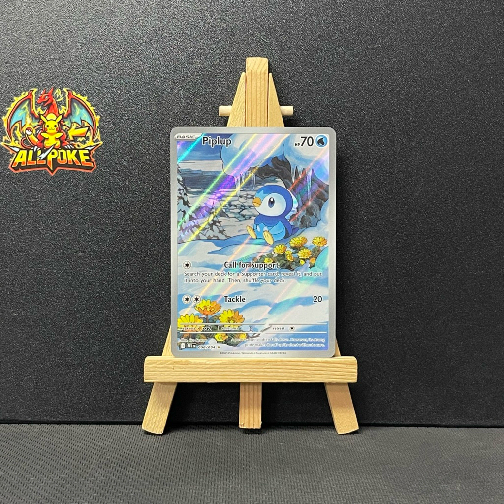 [ AllPoke ] Thẻ Bài Pokemon TCG,Piplup - 098/094 -M-NM
