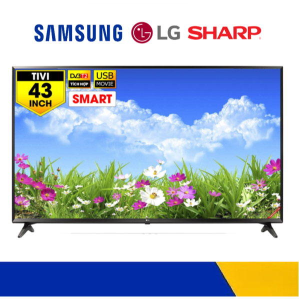 Smart Tivi 43 inch kết nối Wifi ( treo tường) - Tivi đã sử dụng - Có bảo hành