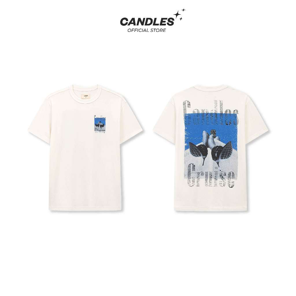 Áo thun Candles Cruise Oversize Tee Unisex