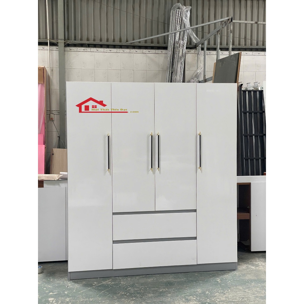 [NEW 100%] Tủ quần áo 1m8x1m6 chống mối ẩm - siêu bền nhựa Ecoplast giá xưởng