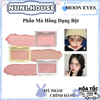   MOON EYES  Phấn Má Hồng Dạng Bột Mooneyes Romantic Collector Ins Blush Matte Mịn Tạo Khối Trang Điểm Tự Nhiên Lâu Trôi 