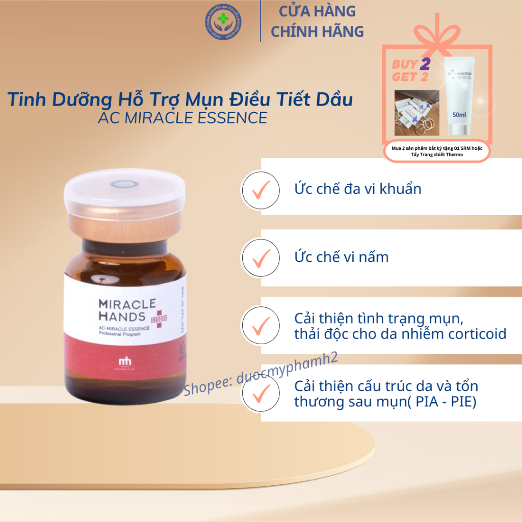 [Ciorin][Biorin] Tinh chất giảm mụn #AC #MIRACLE #ESSENCE