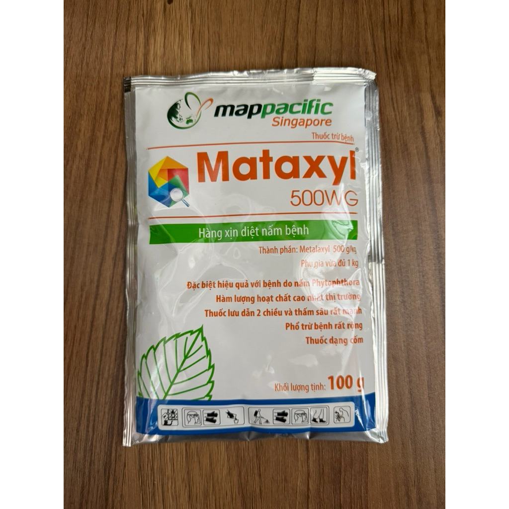 PHÂN BÓN MATAXYL 500WG GÓI 100G - DẠNG CỐM