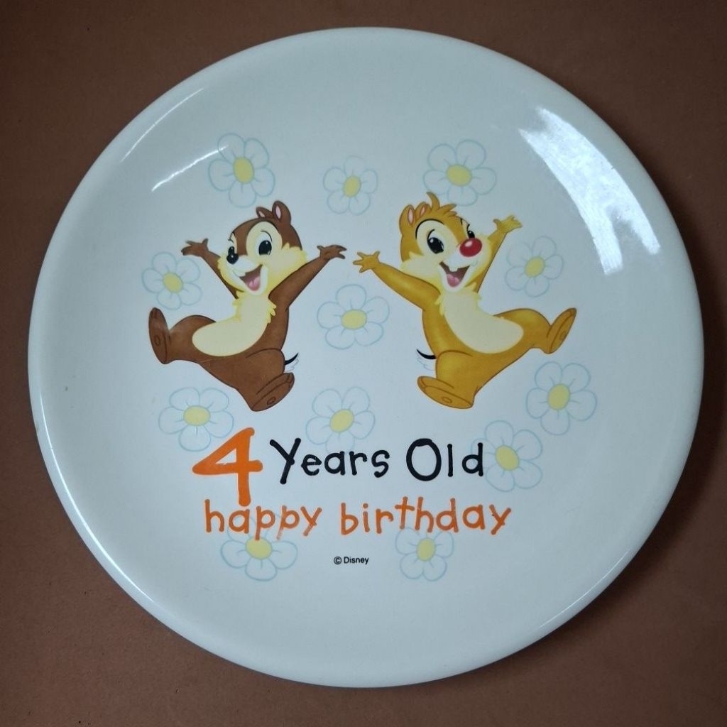 Dĩa sóc 4 years old ( mẻ ít)_GỐM SỨ NHẬT_GADTHV2502010