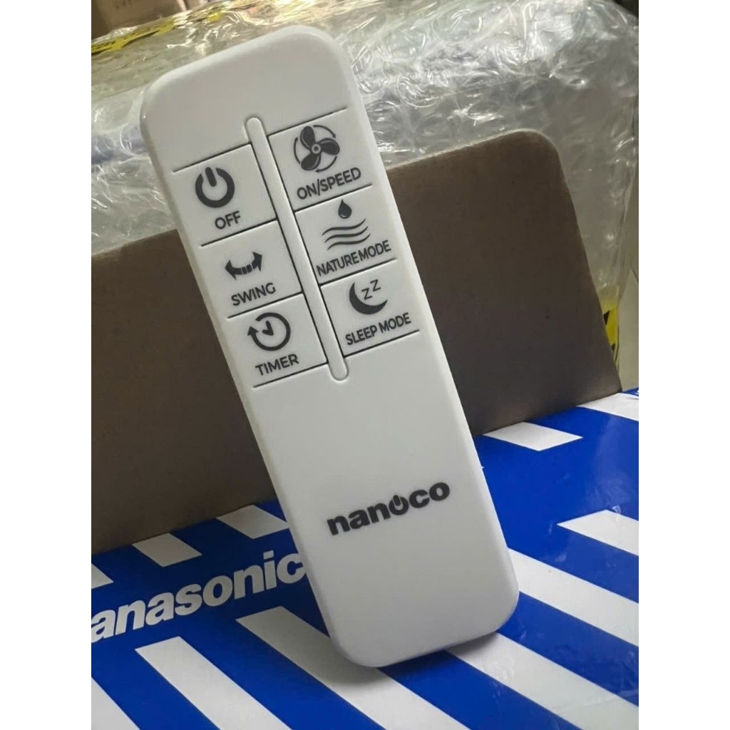 Remote quạt Nanoco NOF1603G-RC, NOF1602G-RC, NWF1610RC