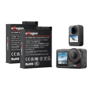  PIN DJI OSMO ACTION 6   5 PRO   4   3   OSMO 360 1770MAH THƯƠNG HIỆU AMAGISN 