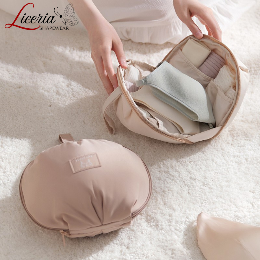 Túi Đựng Đồ Lót Gọn Gàng Tiện Lợi Khi Đi Du Lịch, Chống Thấm Nước Liceria