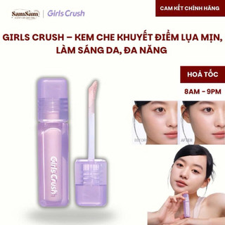 Kem Che Khuyết Điểm Girls Crush Collagen – Che Phủ Cao, Dưỡng Ẩm Mịn Da
