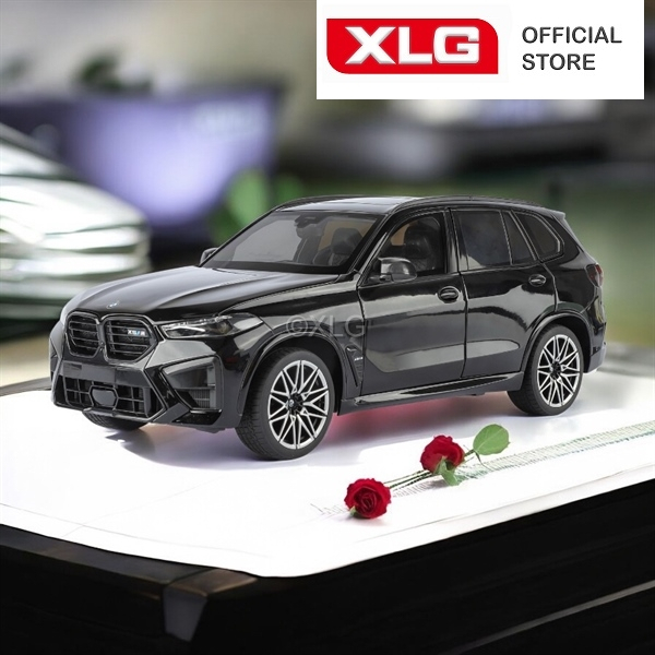 Mô hình xe BMW X5 1:18 Diecast Kim Loại – Đèn LED, Âm Thanh, Kéo Trớn, Mở Cửa Capo Cốp
