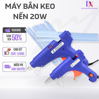  Máy bắn keo nến súng bắn keo nến silicon công suất 20W nóng chảy cầm tay nhỏ gọn cực tiện lợi 
