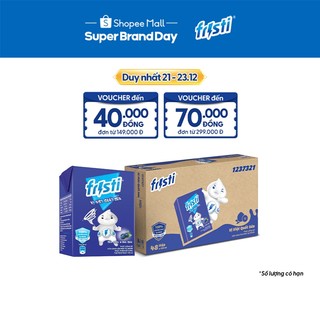  Thùng 48 Hộp Thức Uống Từ Sữa Chua Lên Men Tự Nhiên Fristi Vị Việt Quất Sữa  48x100ml  