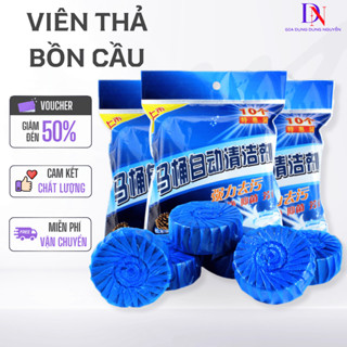  Combo 50 Viên thả khử mùi bồn cầu viên thả bồn cầu diệt khuẩn 250g tẩy sạch mảng bám hiệu quả 