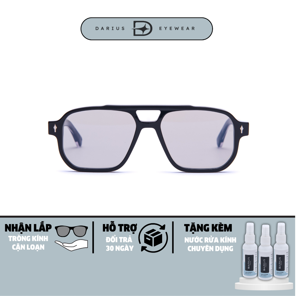 Gọng kính thời trang nam cao cấp JMM EVANS 2025 chống tia UV DARIUS DJMM11