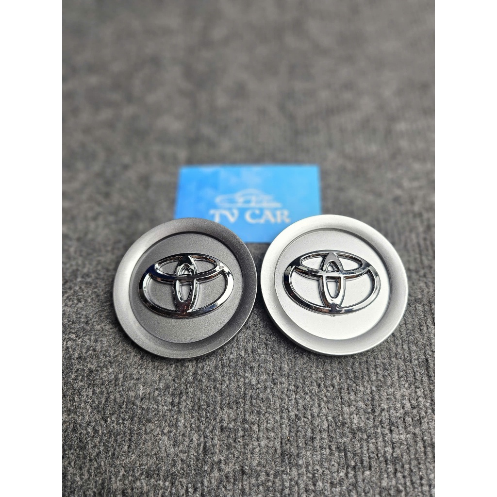 Logo chụp mâm, ốp lazang bánh xe ô tô Toyota Fortuner TRD (2009-2011), Toyota Camry (2000-2003)