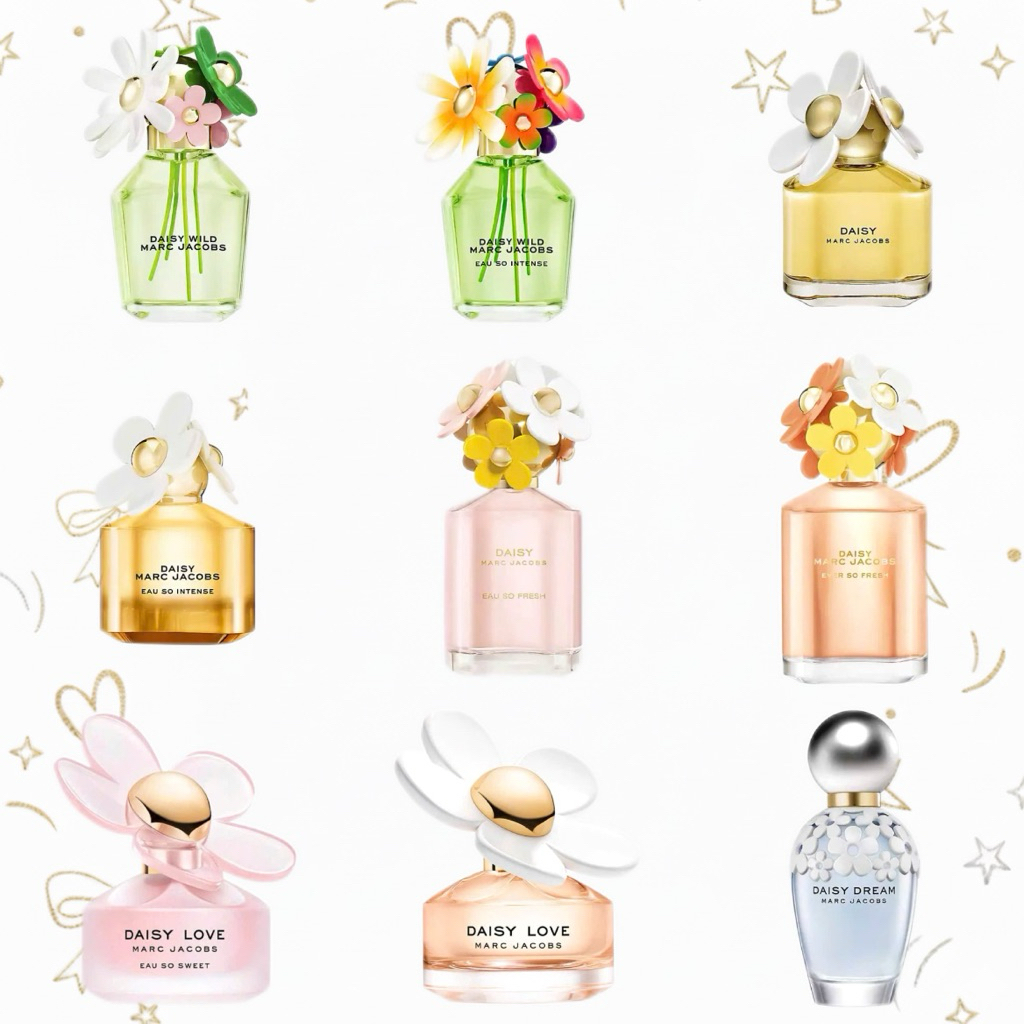 NƯỚC HOA MARC JACOBS DAISY – BỘ SƯU TẬP DAISY, DAISY LOVE, DAISY DREAM, DAISY WILD
