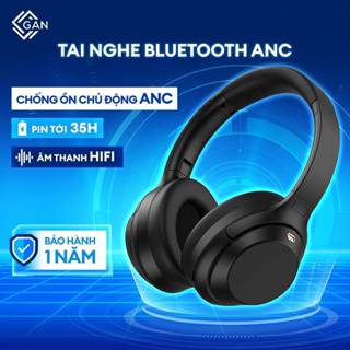 Tai Nghe Bluetooth Chụp Tai M4-ANC CHỐNG ÔNG CHỦ ĐỘNG,Tai nghe Gaming Có Mic, Âm Thanh Nổi HI-FI