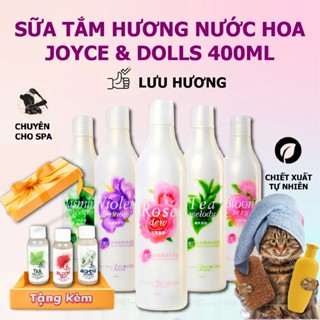 Sữa tắm cho chó thơm lâu , sữa tắm nước hoa cho chó Joyce and doll chai 400ml