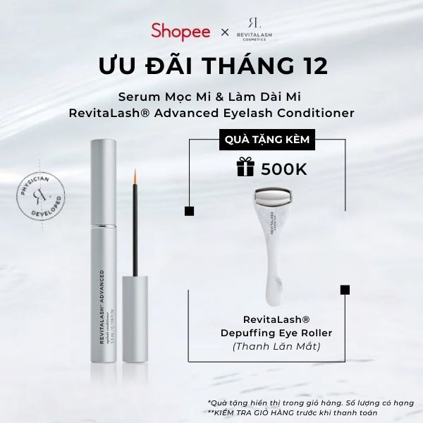 (RL) Serum Mọc Mi & Làm Dài Mi - RevitaLash® Advanced Eyelash Conditioner - 3.5ml