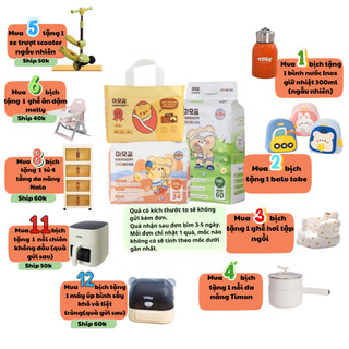  Tã  Bỉm MAMOGOM Premium Care hữu cơ cao cấp công nghệ Hàn Quốc dán  quần đủ size NB40 S62 M52 M48 L44 SHOPBEBAO 