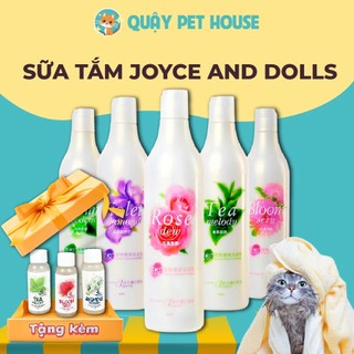  Sữa tắm cho chó mèo  Sữa tắm nước hoa cho chó Joyce and Dolls mượt lông lưu hương lâu 400ml 