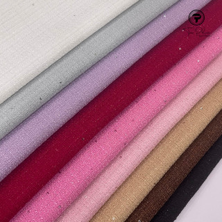 Vải Tweed Sợi Kim Sa Tân Phước, Vải Tweed Họa Tiết Hoa Nổi Bật May Cardigan, Áo Khoác Sang Trọng, Quý Phái