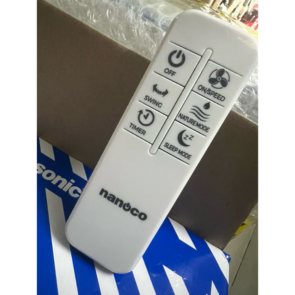 Remote quạt Nanoco NOF1603G-RC,NOF1602G-RC, NWF1610RC,NWF1612RC, NLF1624RC, NWF1615RC, NOF1651RC, NW