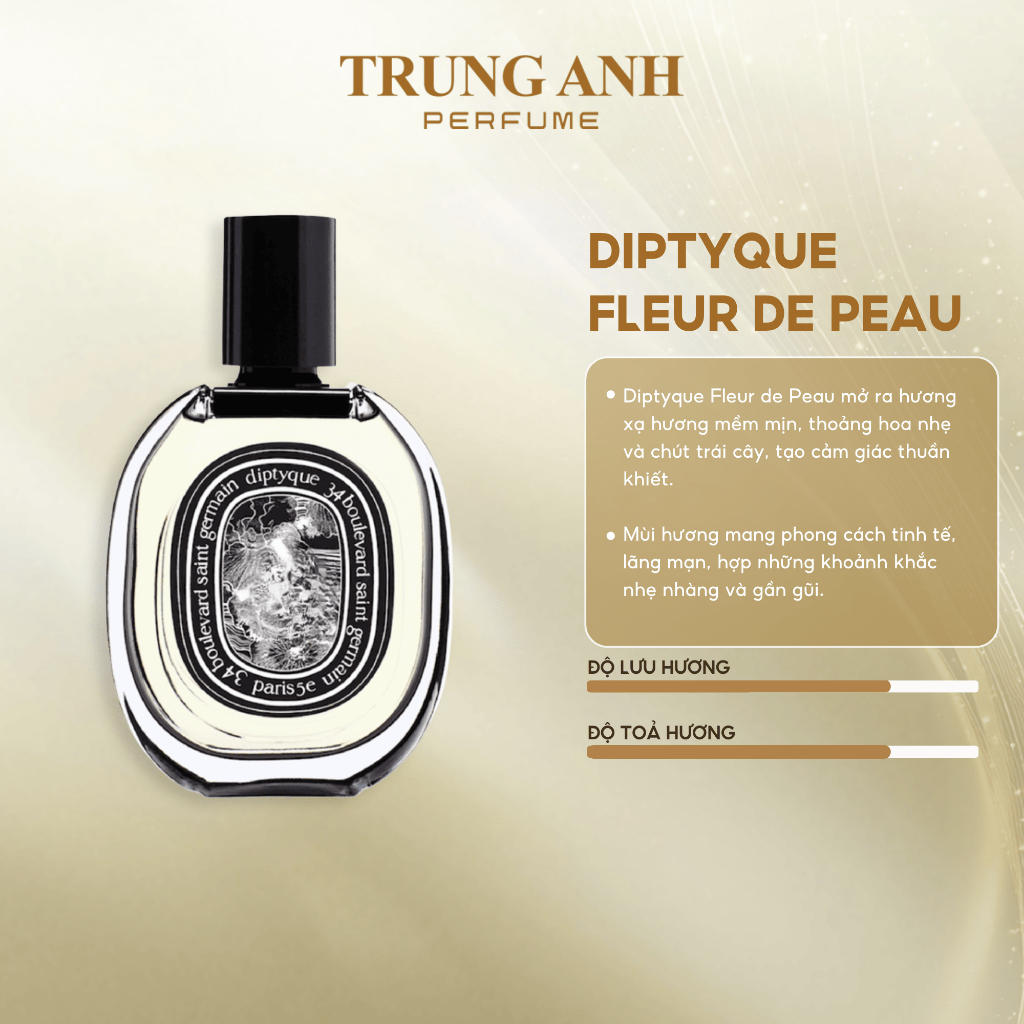 10ml Diptyque Fleur de Peau - Nước hoa Unisex | Trung Anh Perfume