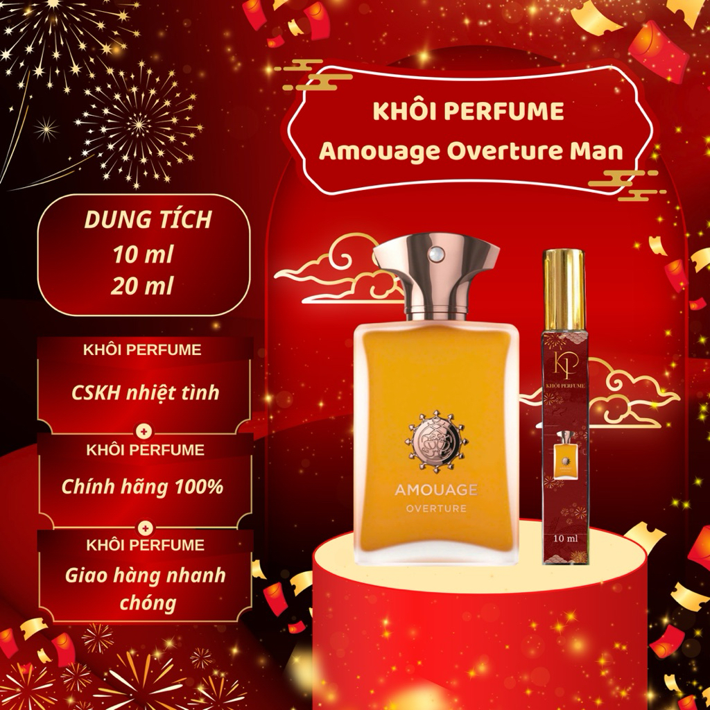 (Auth) Nước Hoa Nam Amouage Overture Man 10/20ml | Khôi Perfume