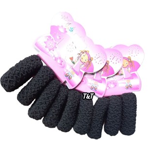 Combo 12 dây cột tóc đen (bản 1.5cm× 4cm)