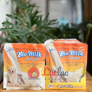  Sữa cho chó mèo Bio Milk - Gói 100g 