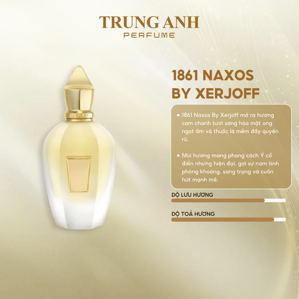 Nước Hoa Unisex 1861 Naxos by Xerjoff 10ml | Trung Anh Perfume