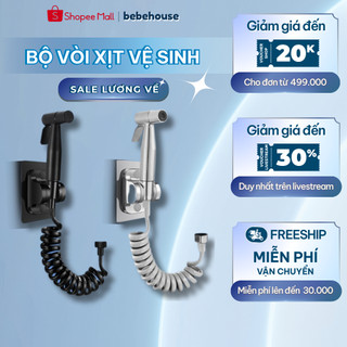  Bộ Vòi Xịt Nhà Vệ Sinh Phòng Tắm Và Phụ Kiện Hàng Cao Cấp HV001 BEBEHOUSE 