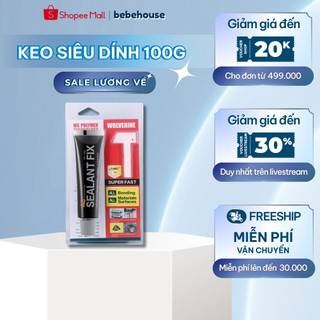  Keo Sealant Dán Mọi Bề Mặt Dán Tường Đa Năng 100g Dán Tất Cả Vật Liệu Bằng Gỗ Thủy Tinh BEBEHOUSE 