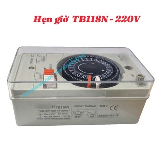 Timer Hẹn Giờ TB118N-220V