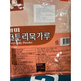 BỘT THẠCH HẠT SỒI HÀN QUỐC 400G - 도토리묵 가루
