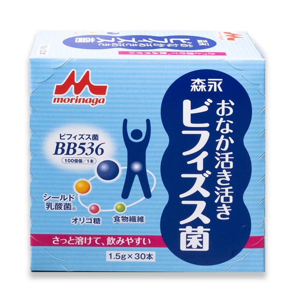Men vi sinh BB536 Morinaga 1.5g x 30 gói Tiêu hóa khỏe mạnh, tăng đề kháng