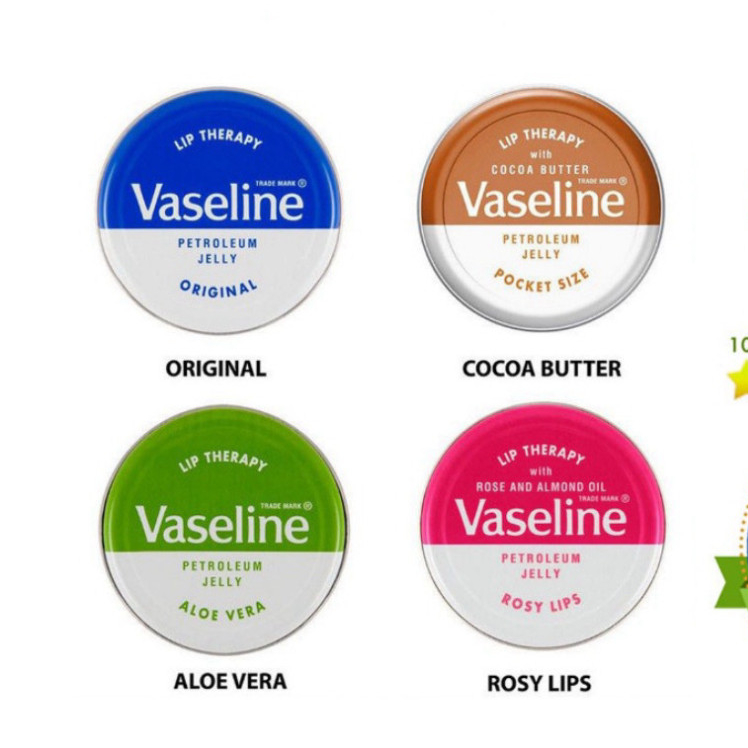 Sáp dưỡng môi Vaseline Lip Therapy 20g UK (Hộp thiếc) - Cila House