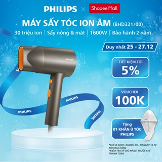  Máy Sấy Tóc PHILIPS Series 3000 BHD321 00 Công Suất 1600 W Tăng Cường Ion Âm Bảo Hành 24 Tháng 