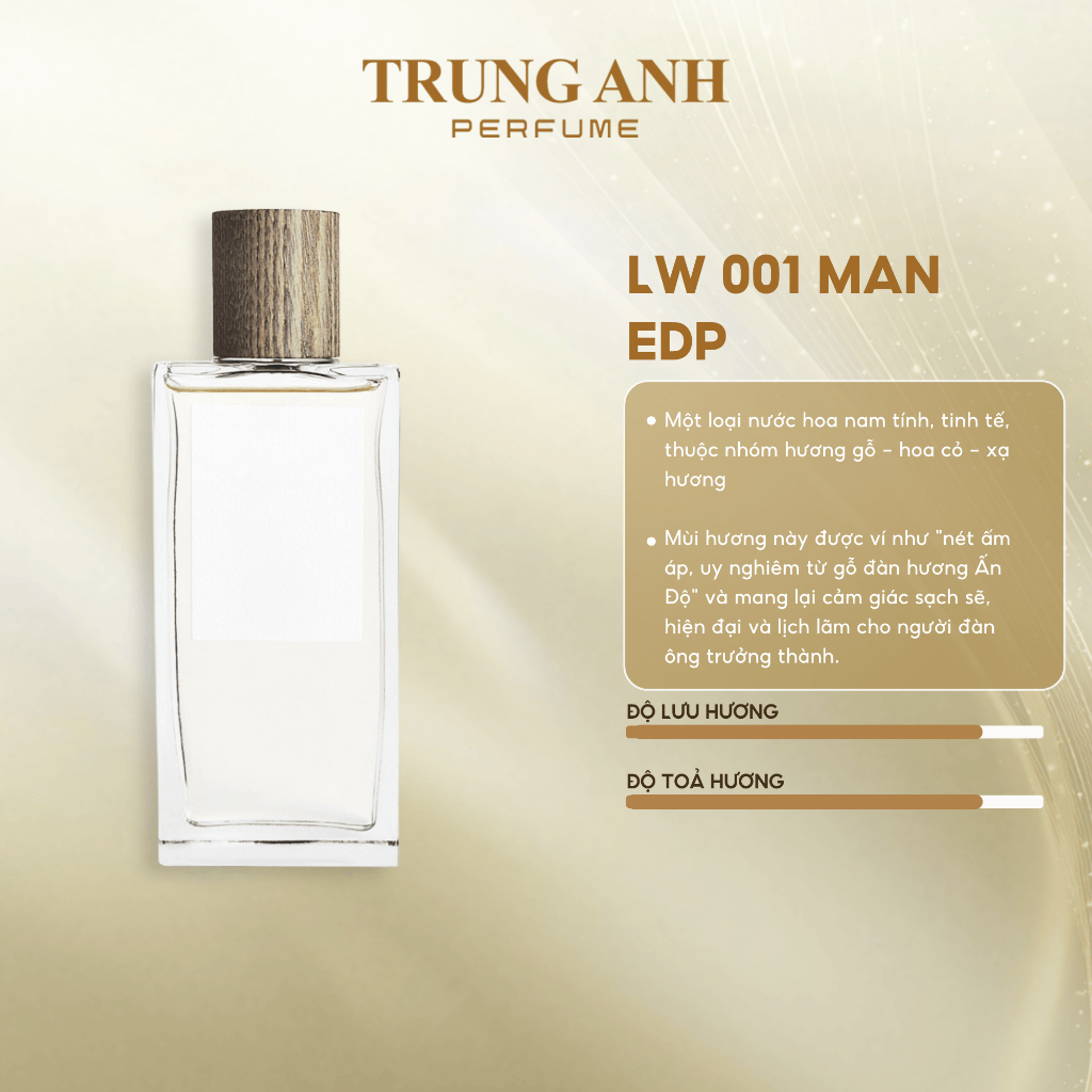 Nước Hoa Nam LW 001 Man EDP 10ml | Trung Anh Perfume
