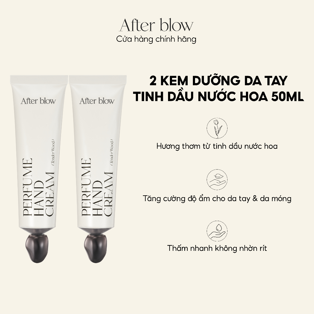 Combo 2 Kem Dưỡng Tay Nước Hoa After Blow Perfume Hand Cream 50ml x2