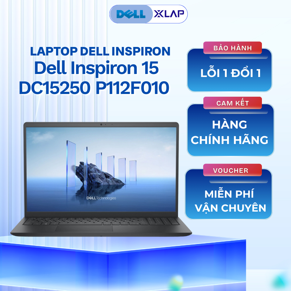 Laptop Dell 15 DC15250 P112F010 | Intel Core i5-1355U 8GB 512GB| 15.6″ 120Hz Black